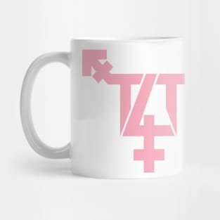 T4T  Symbol - Trans Love - Pink Mug